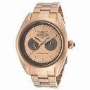 Invicta Speedway Multi-Function Rose Dial 18kt Rose Gold-plated  Men's Watch 14705