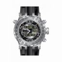 Invicta Subaqua  Analog Digital Dial Black Silicone Men's Watch 12594