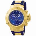 Invicta Subaqua Chronograph Blue Dial Blue Silicone Men's Watch 11833