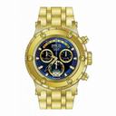 Invicta Subaqua Chronograph Blue Dial Gold-plated Men's Wartch 80488