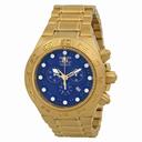 Invicta Subaqua Chronograph Blue Dial Gold-plated Men's Watch 1941