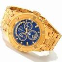 Invicta Subaqua Chronograph Blue Dial Gold-tone Men's Watch 1567