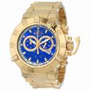 Invicta Subaqua Chronograph Blue Dial Gold-tone Stainless Steel Men's Watch 14501