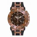 Invicta Subaqua Chronograph Brown Dial Gold-tone Ion Plated Men's Watch 12884