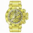 Invicta Subaqua Chronograph Gold- Dial Gold-plated Men's Watch 14500