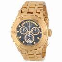 Invicta Subaqua Chronograph Grey Dial 18kt Gold-plated Men's Watch 14470