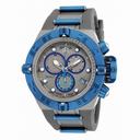 Invicta Subaqua Chronograph Grey Dial Grey Polyurethane Men's Watch 17207