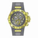 Invicta Subaqua Chronograph Grey Dial Grey Rubber Men's Watch 17208