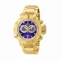 Invicta  Subaqua Chronograph Men's Blue Dial Gold-plated Men's Watch 5404