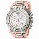 Invicta Subaqua Chronograph Pink Mother of Pearl Dial Pink Silicone Ladies Watch 17232
