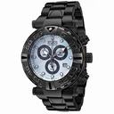 Invicta Subaqua Chronograph Platinum Mother of Pearl Dial Black Ion-plated Men's Watch 17686