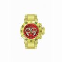 Invicta Subaqua Chronograph Red Dial Gold-plated Men's Watch 80529