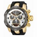 Invicta Subaqua Chronograph Silver Dial Black Polyurethane Men's Watch 16311