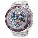 Invicta Subaqua Chronograph Silver Skeleton Dial Stainless Steel Men's Watch 12906