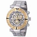 Invicta Subaqua Chronograph Skeleton Dial Stainless Steel Men's Watch 15617
