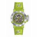 Invicta Subaqua Light Green Skeleton Dial Light Green Silicone Ladies Watch 16779