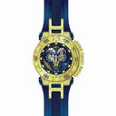 Invicta Subaqua Mechanical Chronograph Blue Dial Blue Polyurethane Blue Ion-plated Men's Watch 18530
