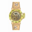 Invicta Subaqua Mechanical Ivory Skeleton Dial Ivory Silicone Ladies Watch 16789