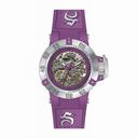 Invicta Subaqua Mechanical Purple Skeleton Dial Purple Silicone Ladies Watch 16783