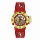Invicta Subaqua Mechanical Red Skeleton Dial Red Silicone Ladies Watch 16790