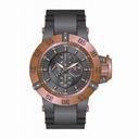 Invicta Subaqua Multi-Function Gunmetal Dial Black Polyurethane Men's Watch 17126