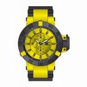 Invicta Subaqua Multi-Function Yellow Dial Black Polyurethane Men's Watch 17116