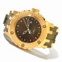 Invicta Subaqua Olive Green Dial Gold-tone Stainless Steel Men's Watch 12039