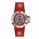 Invicta Subaqua Red Skeleton Dial Red Silicone Ladies Watch 16781