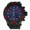 Invicta Subaqua Reserve Black Rubber Quartz Men's Chrono Watch 12346