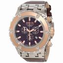 Invicta Subaqua Reserve Chronograph Brown Dial Rose-tone Men's Watch 10083
