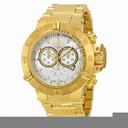 Invicta Subaqua Silver Dial Yellow Gold Ion-plated Men's Watch 14502