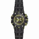 Invicta Venom Chronograph Black and Gold Dial Black Silicone Men's Watch 20430