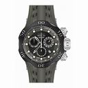 Invicta Venom Chronograph Black and Grey Dial Grey Silicone Men's Watch 16990