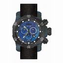 Invicta Venom Chronograph Black Dial Black Leather Men's Watch 16000
