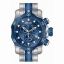 Invicta Venom Chronograph Blue Dial Two-tone Men's Watch 80566