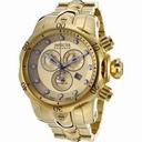 Invicta Venom Chronograph Gold Dial 18kt Gold Ion-plated Men's Watch 13903