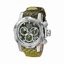 Invicta Venom Chronograph Green Dial GreenLeather Men's Watch 18310