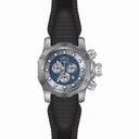Invicta Venom Chronograph Silver and Blue Dial BlackSilicone Men's Watch 20440
