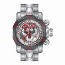 Invicta Venom Chronograph Silver Dial Stainless Steel Men's Watch 14466