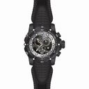 Invicta Venom Chronopgraph Black and Silver Dial Black Silicone Men's Watch 20399