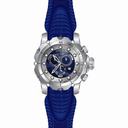 Invicta Venom Chronopgraph Blue and Silver Dial Blue Silicone Men's Watch 20397
