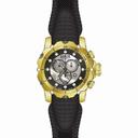 Invicta Venom Chronopgraph Silver and Black Dial Black Silicone Men's Watch 20400