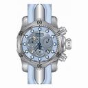 Invicta Venom Reserve Blue and Silver Dial Blue Polyurethane Men's Watch 19895