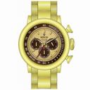 Invicta Vintage Chronograph Brown Dial Gold-plated Men's Watch 15064