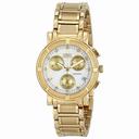 Invicta Wildflower Chronograph Mother of Pearl Dial Gold-plated Ladies Watch 4771