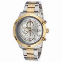 Invictas Specialty Chronograph Silver Dial Two-tone Men's Watch 17441