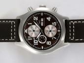 IWC Antoine Saint-Exupery IW371709 Black Dial Stainless Steel Case Watch