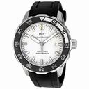 IWC Aquatimer Automatic 2000 White Dial Black Rubber Strap Men's Watch 3568-11