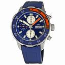 IWC Aquatimer Automatic Chronograph Blue Rubber Men's Watch IWC3767-03
