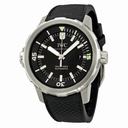 IWC Aquatimer Black Dial Black Rubber Men's Watch IW329001
